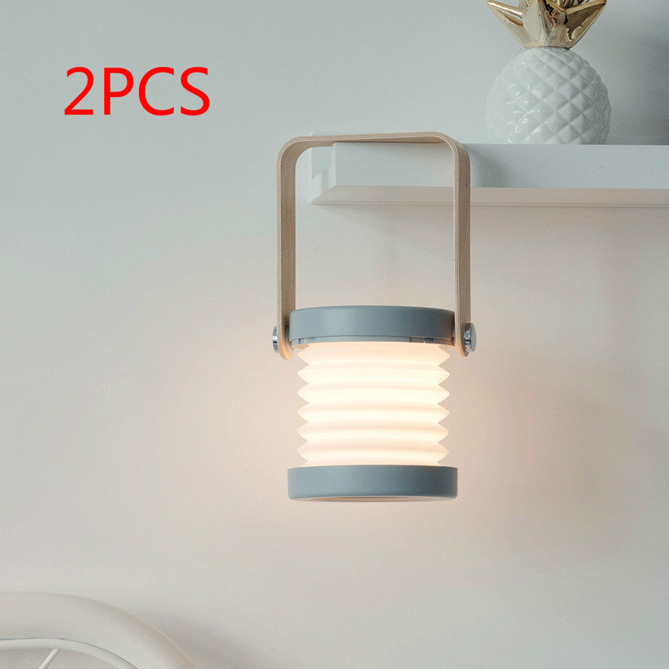 Foldable Touch Dimmable LED Night Light USB Rechargeable