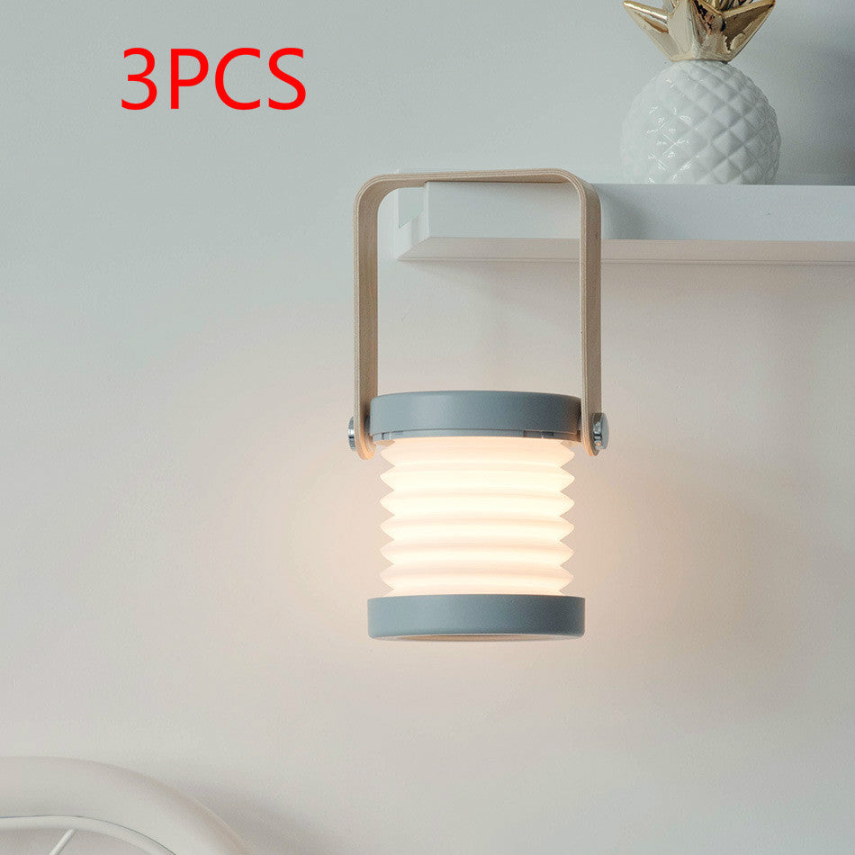 Foldable Touch Dimmable LED Night Light USB Rechargeable