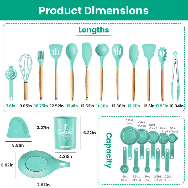 Essential 35-Piece Kitchen Utensil Set