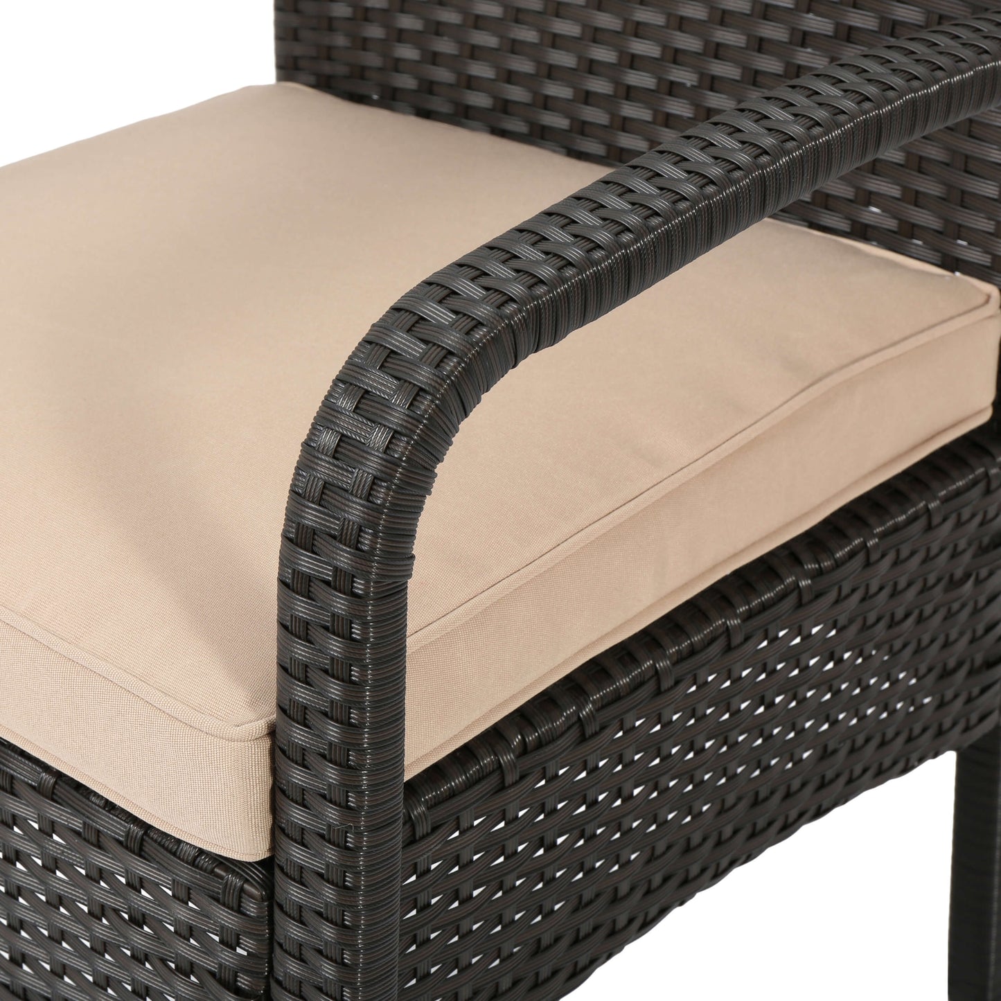 Outdoor WICKER 4 PC CHAT SET