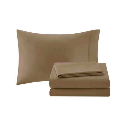 12 Piece Comforter Set With Cotton Bed Sheets | Black Queen