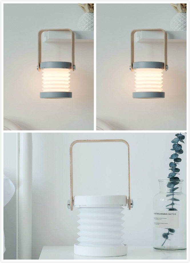 Foldable Touch Dimmable LED Night Light USB Rechargeable