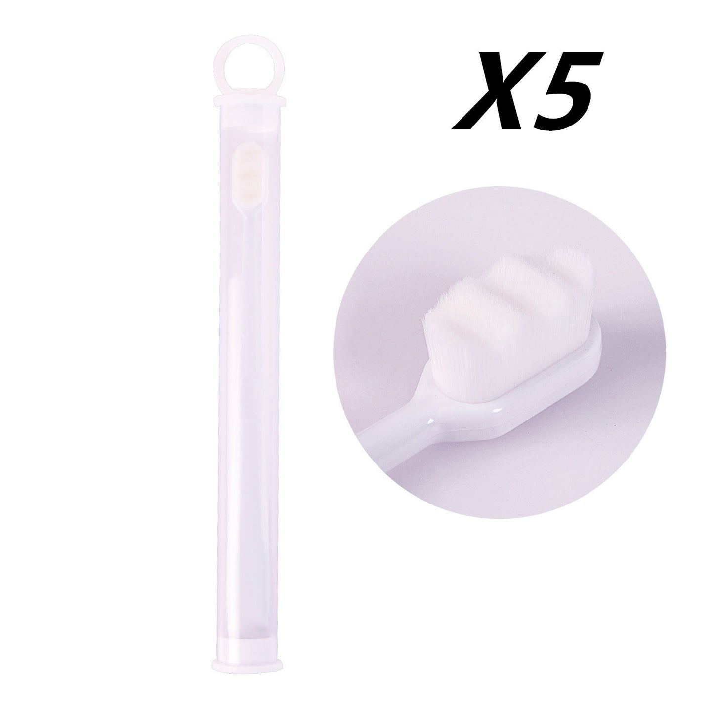 Ultra-Soft Toothbrush Deep Cleaning Travel Oral Care