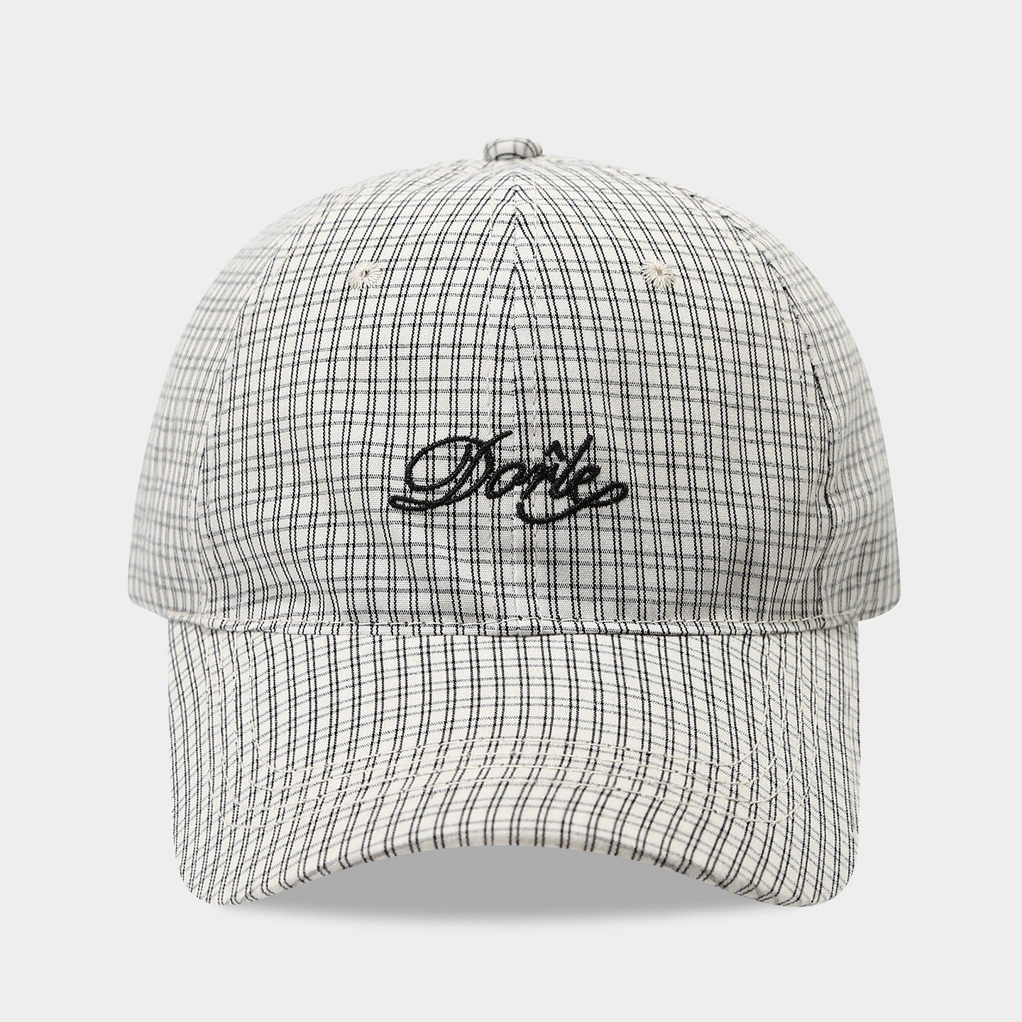 Korean Style Fashion All-match Plaid Peaked Cap Couple Sun Hat