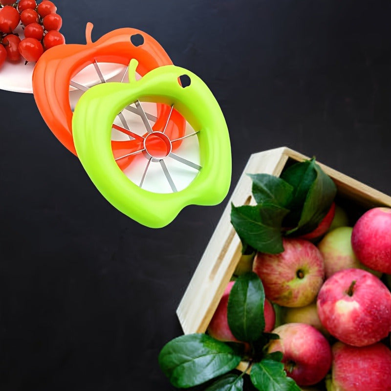 Stainless Steel Apple & Egg Slicer | Manual Kitchen Cutter Tool