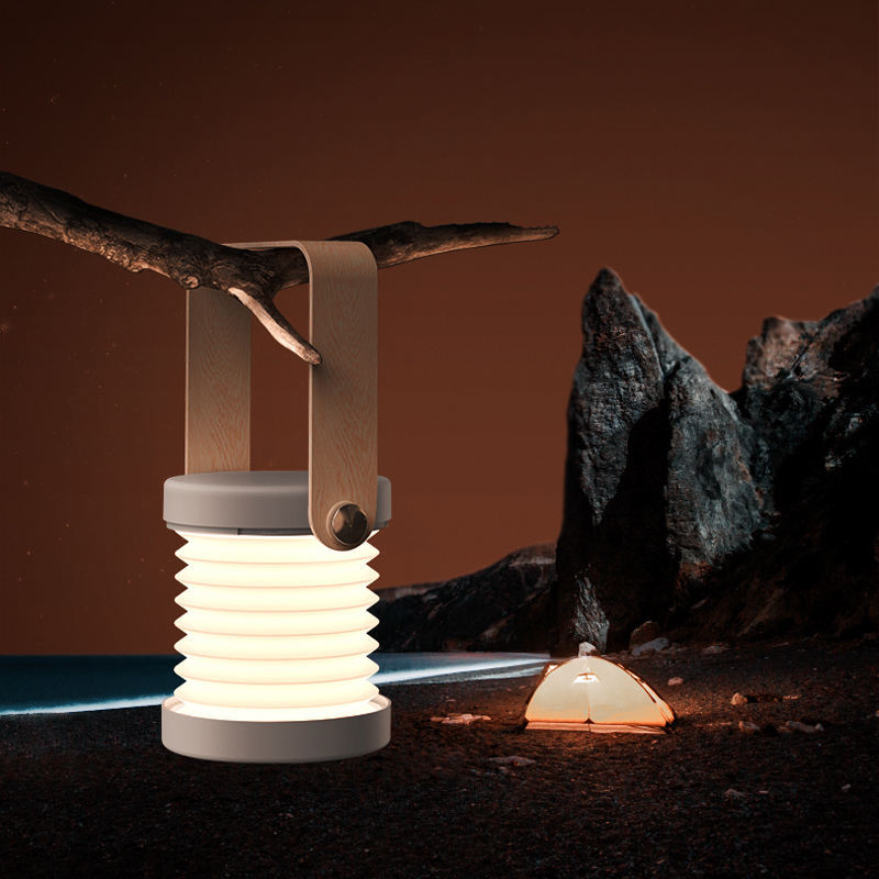 Foldable Touch Dimmable LED Night Light USB Rechargeable