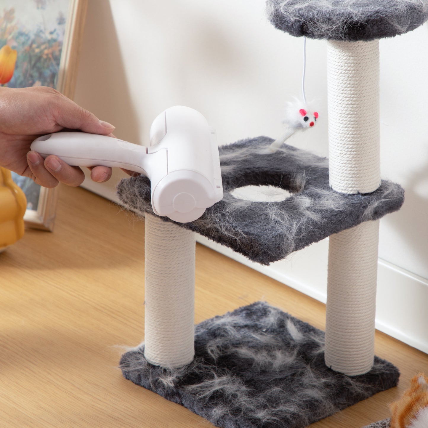 Pet Hair Remover Roller Reusable Dual-sided Roller For Furniture Clothes