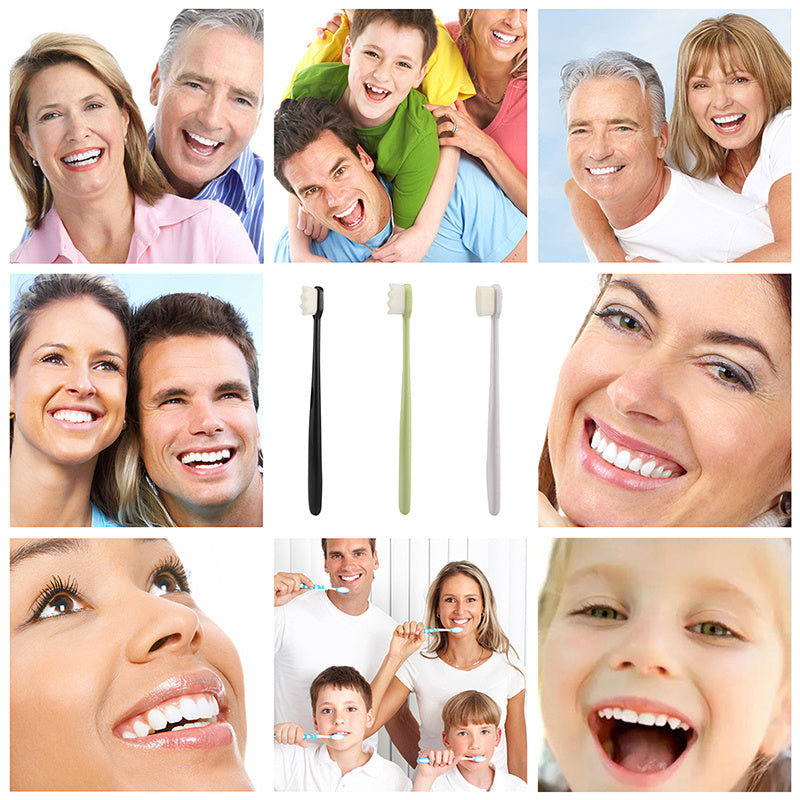 Ultra-Soft Toothbrush Deep Cleaning Travel Oral Care