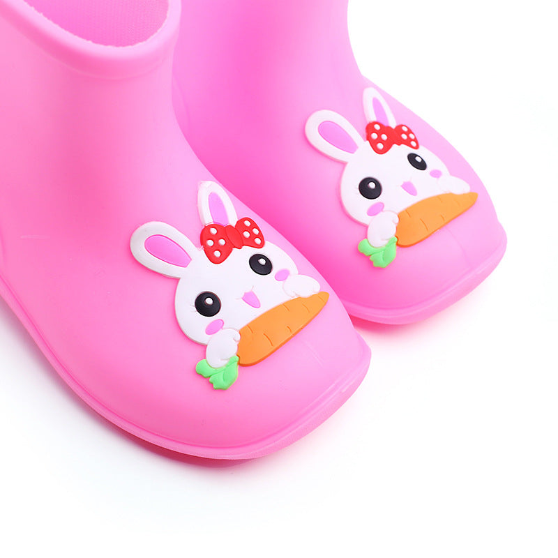 Children's Rain Boots Short Non-slip Waterproof