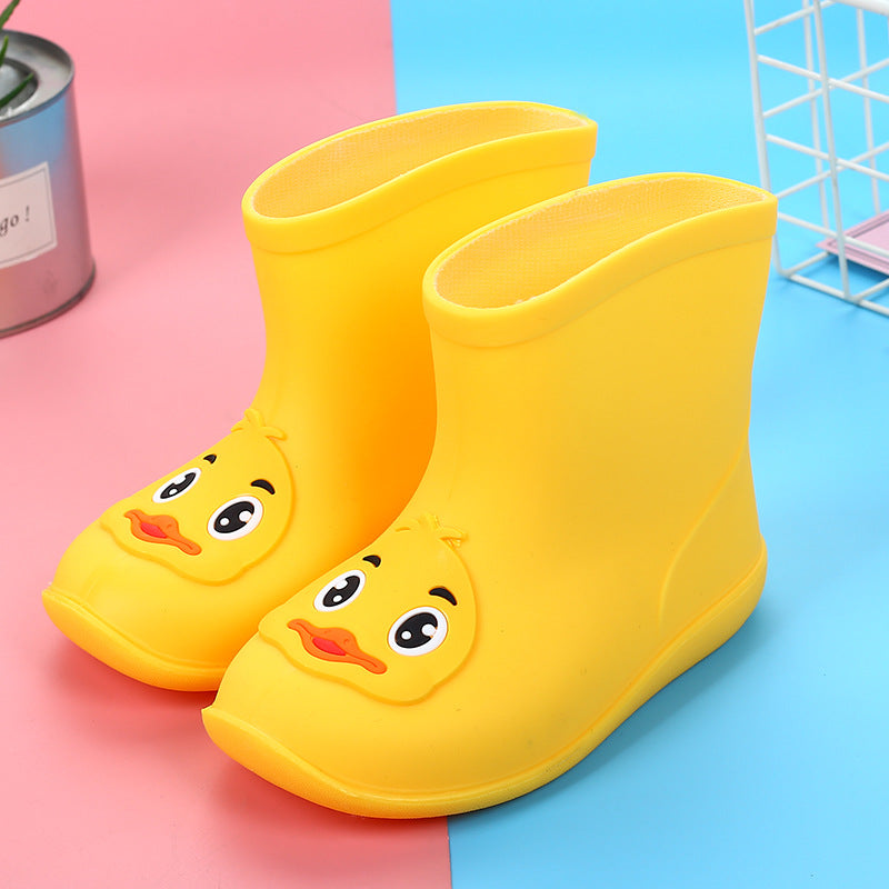 Children's Rain Boots Short Non-slip Waterproof