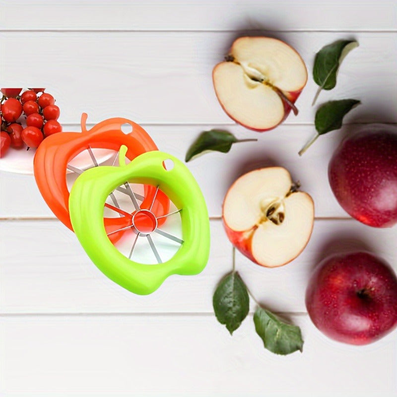 Stainless Steel Apple & Egg Slicer | Manual Kitchen Cutter Tool