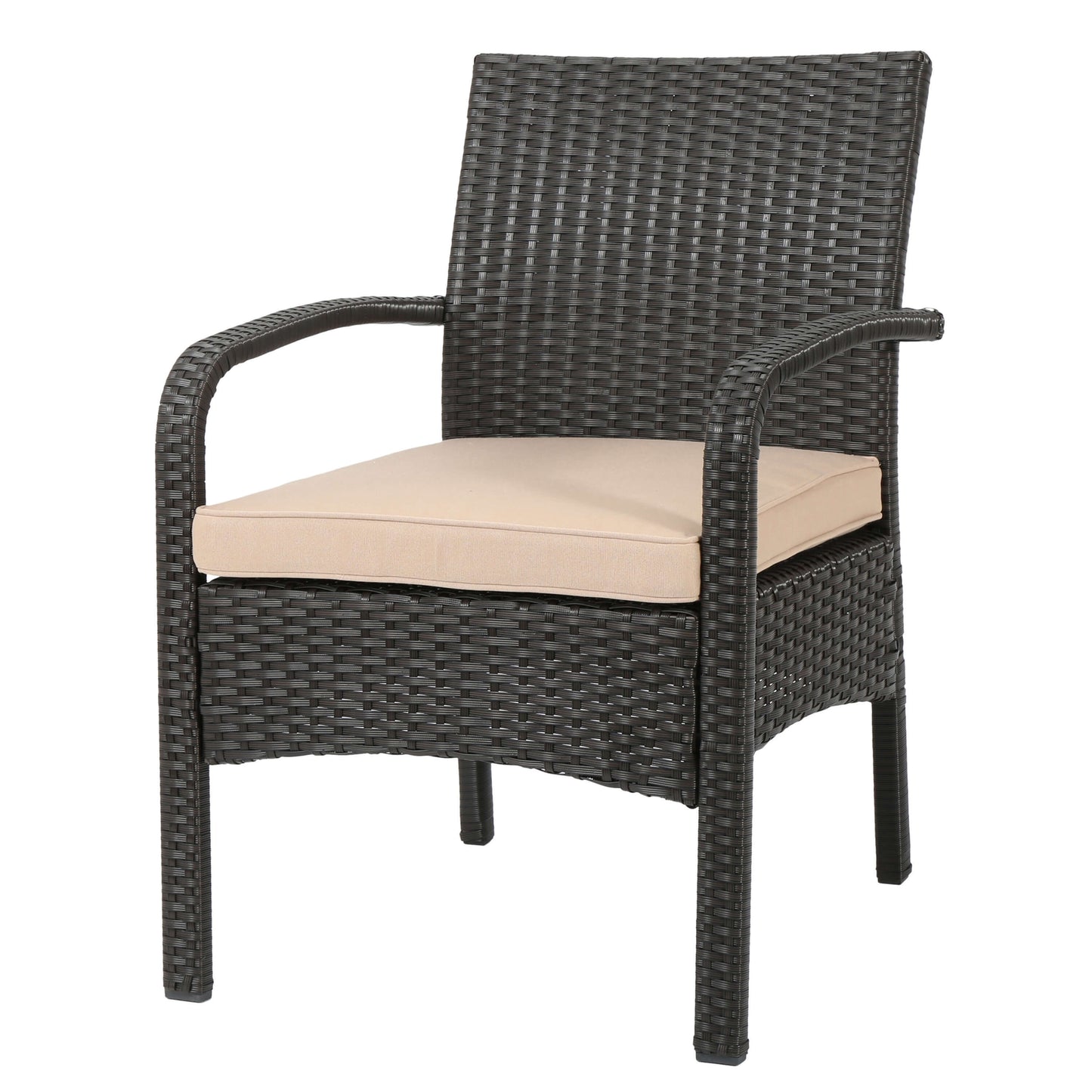 Outdoor WICKER 4 PC CHAT SET