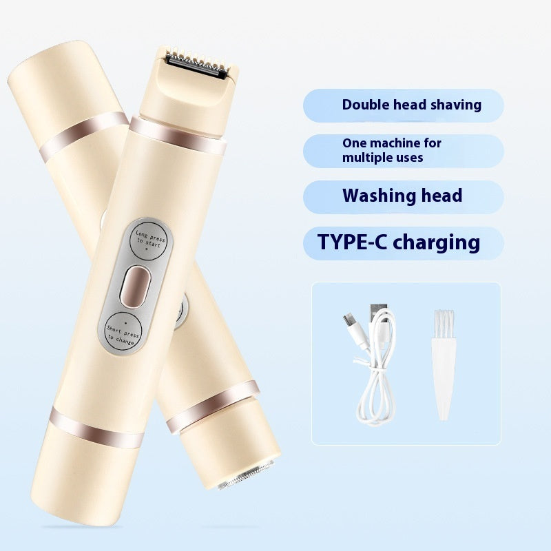 Dual-Head Women’s Electric Shaver