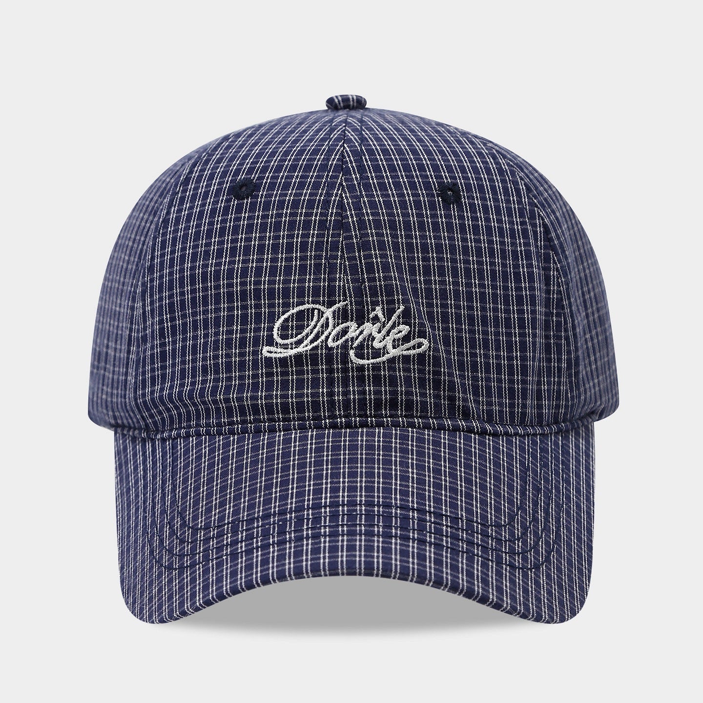 Korean Style Fashion All-match Plaid Peaked Cap Couple Sun Hat