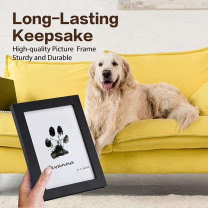 Pet Paw Print Keepsake Frame Kit | DIY Custom Memorial 2025