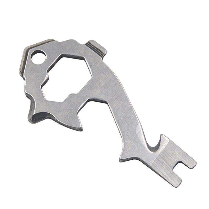 20-in-1 Pocket Multi Tool Key Ring | EDC Wrench, Screwdriver, Opener