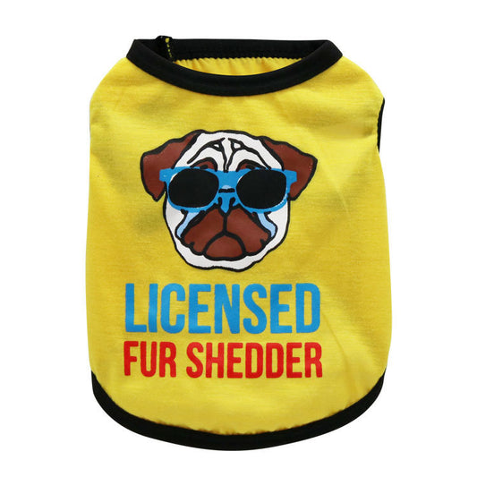 Lightweight And Breathable Pet Vest For Small Dogs