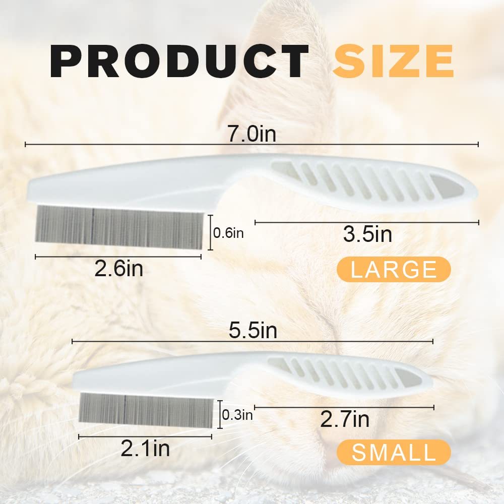 Pet Grooming Comb Kit Tear Stain & Massage Brush