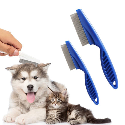Pet Grooming Comb Kit Tear Stain & Massage Brush
