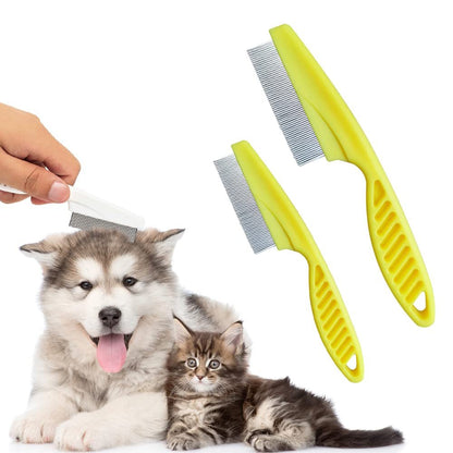 Pet Grooming Comb Kit Tear Stain & Massage Brush