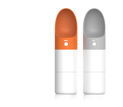 Splash-Proof Pet Water Bottle with One-Key Lock