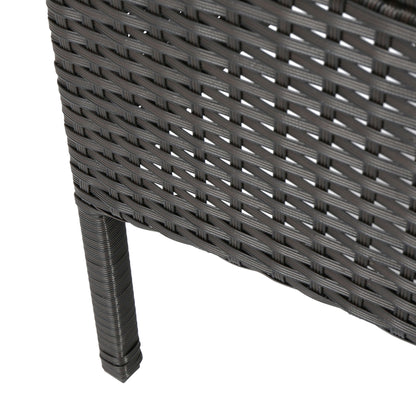 Outdoor WICKER 4 PC CHAT SET