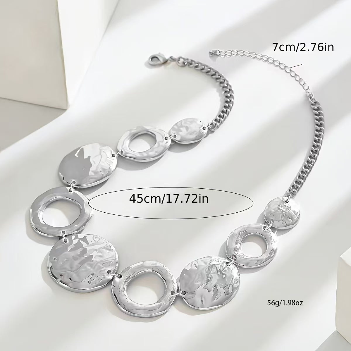 Handmade Silver Necklace Chic & Elegant Gift