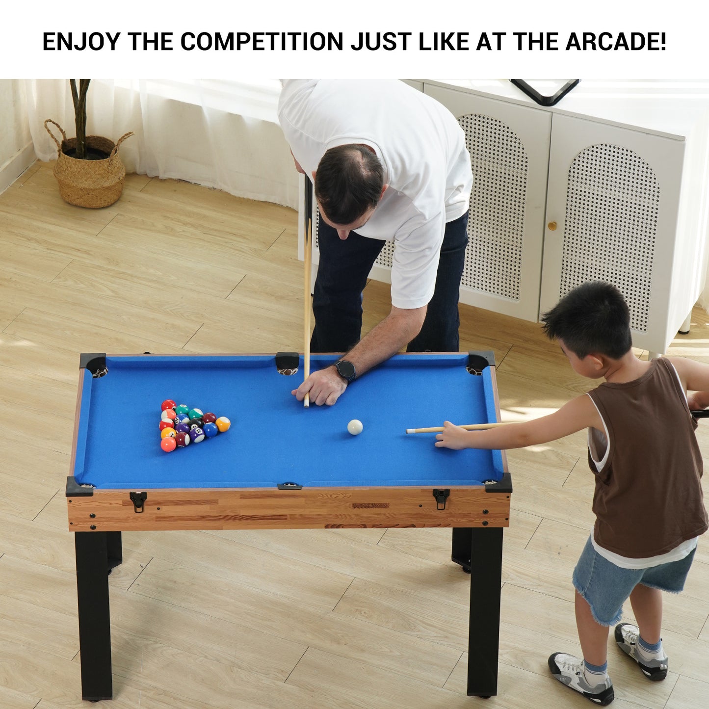 448 inch Folding Multi-Game Table | Indoor/Outdoor Fun for Kids & Adults