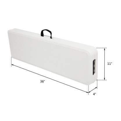6 FT Outdoor Patio Foldable Bench