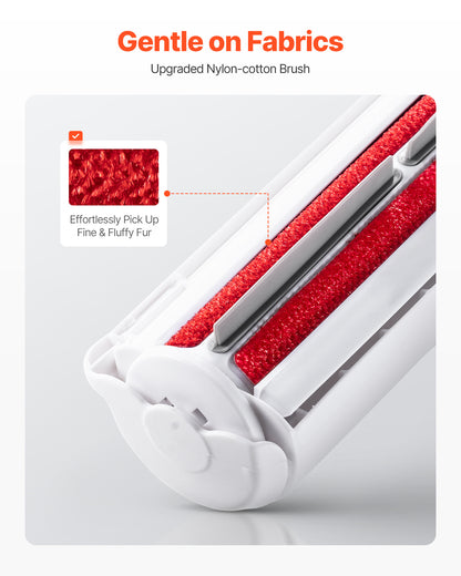 Pet Hair Remover Roller Reusable Dual-sided Roller For Furniture Clothes