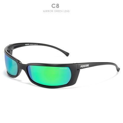 Square Sports Sunglasses Colorful Polarized Sunglasses Outdoor Glasses For Riding