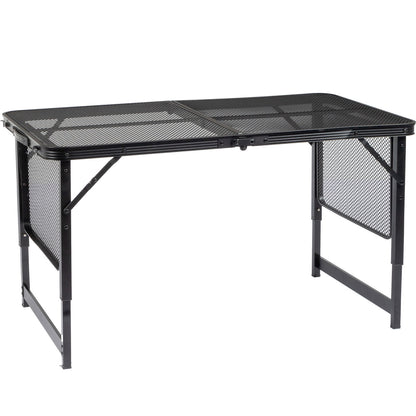 4.7 FT Black Outdoor Folding Table