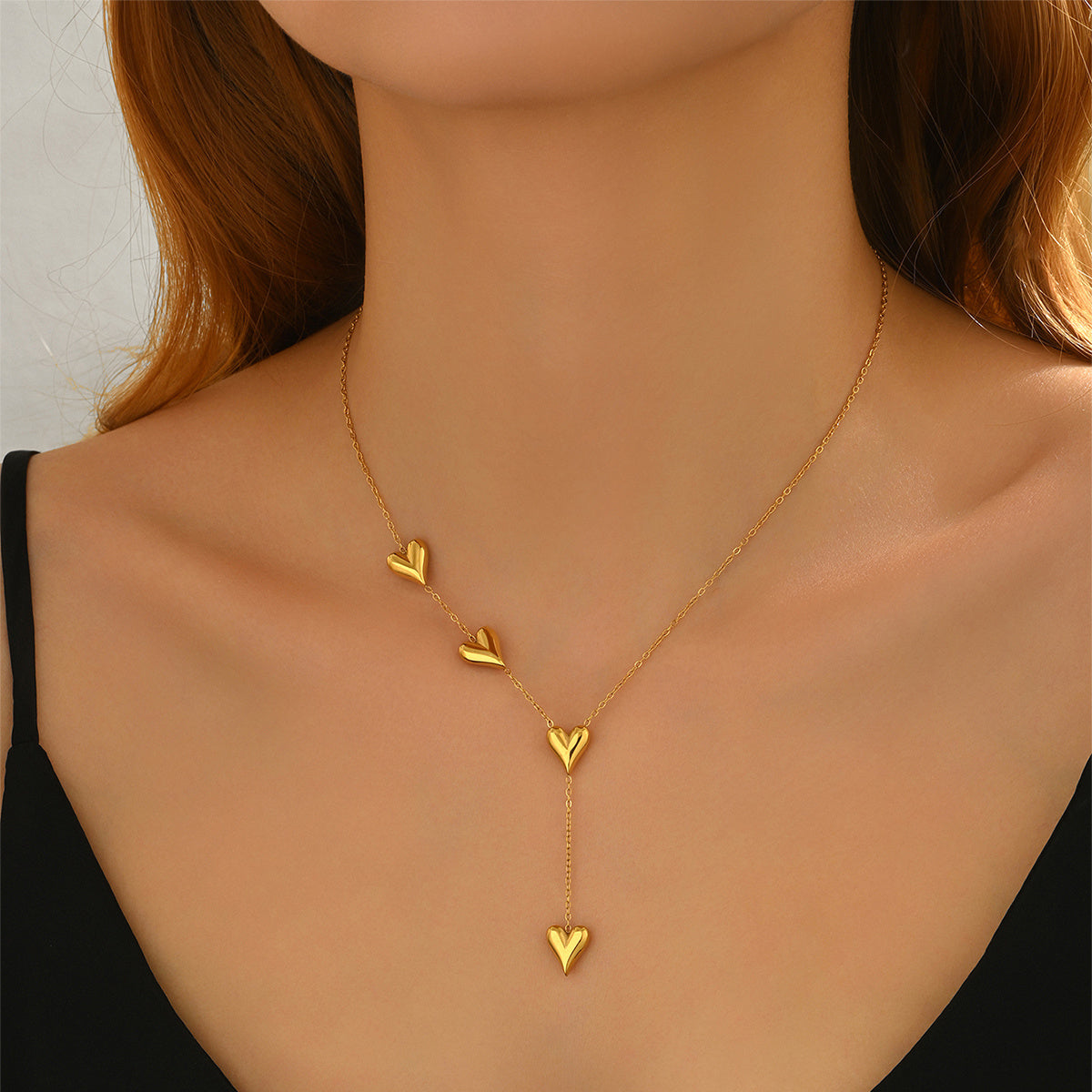 18K Gold Heart Necklace | Eco-Friendly Minimalist Gift