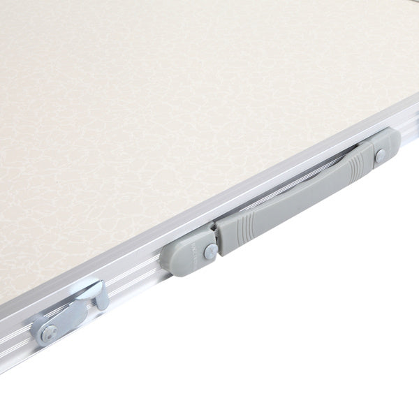 4 FT Silver Outdoor Folding Table