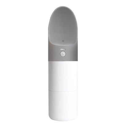 Splash-Proof Pet Water Bottle with One-Key Lock