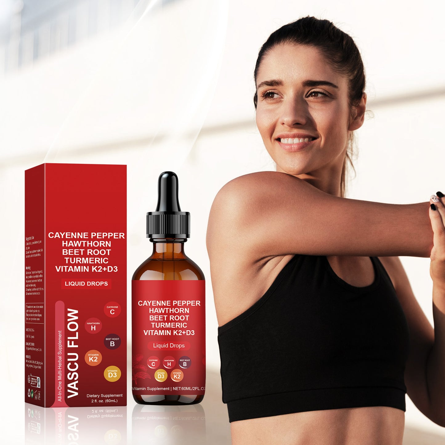 Natural Pepper Vitality & Comfort Care Drops – 60ml