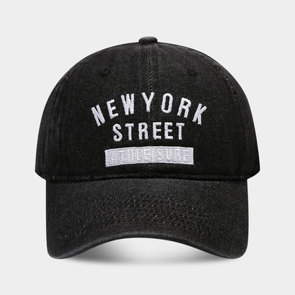 Letter Embroidered Peaked Cap Spring And Summer Outdoor Sports Fashion Sun Hat