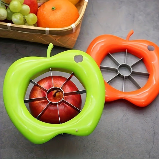 Stainless Steel Apple & Egg Slicer | Manual Kitchen Cutter Tool