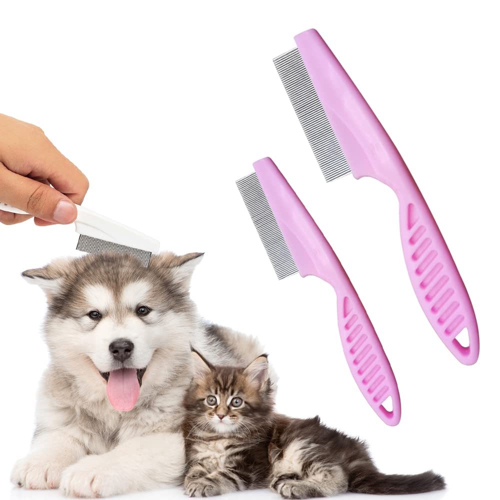 Pet Grooming Comb Kit Tear Stain & Massage Brush