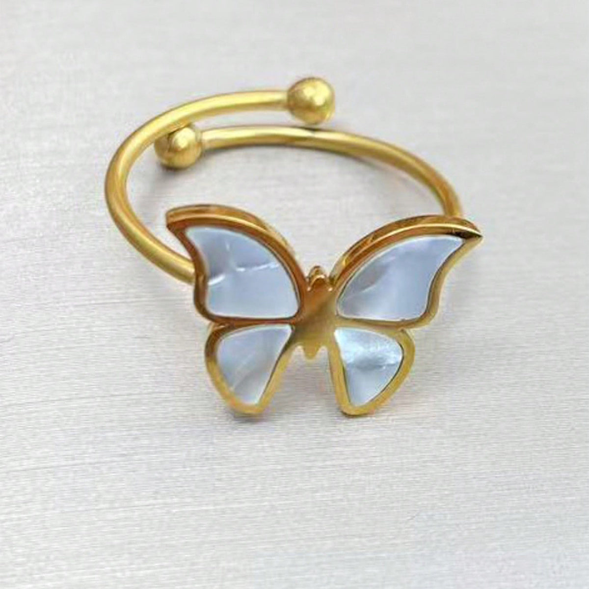 18K Gold Plated Butterfly Jewelry Set Lxalry | Hypoallergenic Gift