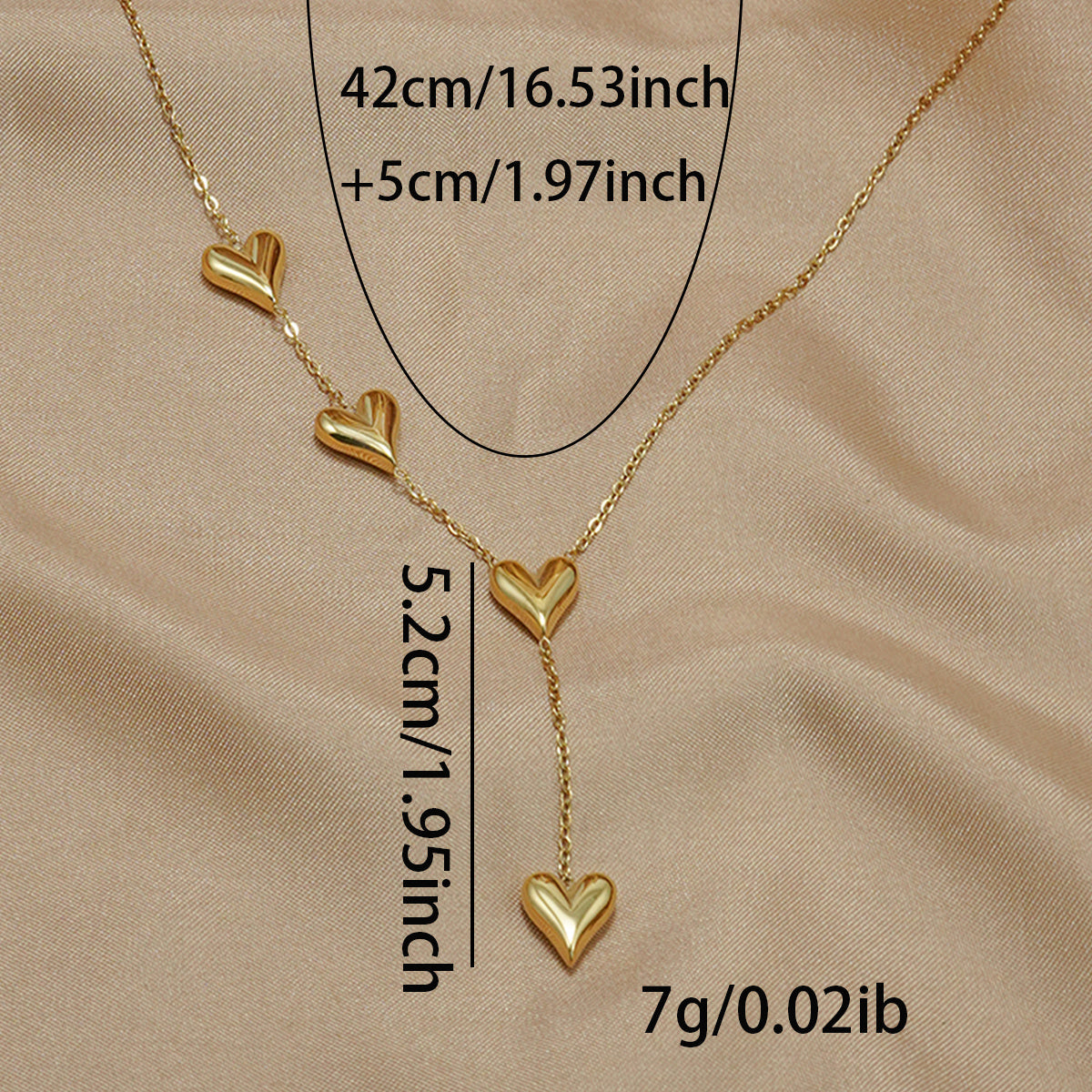 18K Gold Heart Necklace | Eco-Friendly Minimalist Gift