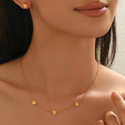 18K Gold Lxalry Mirror Ball Jewelry Set | Luxury Daily Gift Set