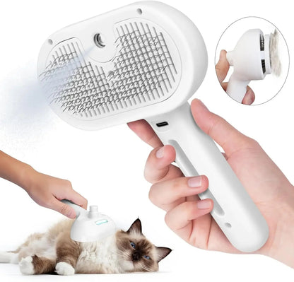 Pet Hair Remover Comb Spray Brush for Cats & Dogs Grooming