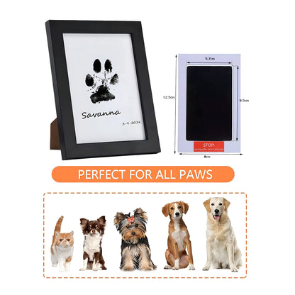 Pet Paw Print Keepsake Frame Kit | DIY Custom Memorial 2025