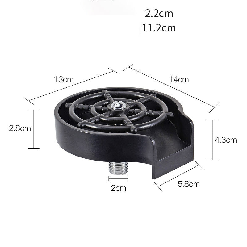 High-Pressure Sink Cup Washer for Coffee Bar