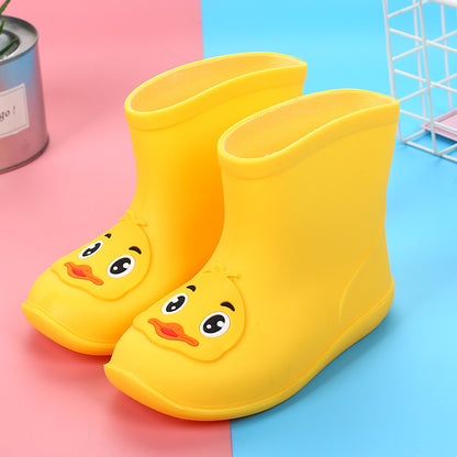 Children's Rain Boots Short Non-slip Waterproof