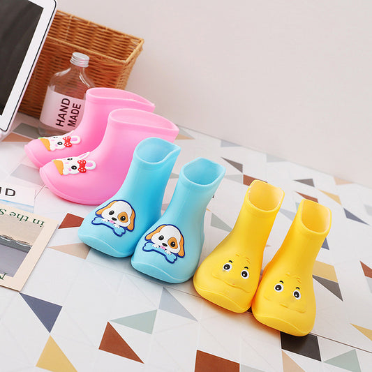 Children's Rain Boots Short Non-slip Waterproof