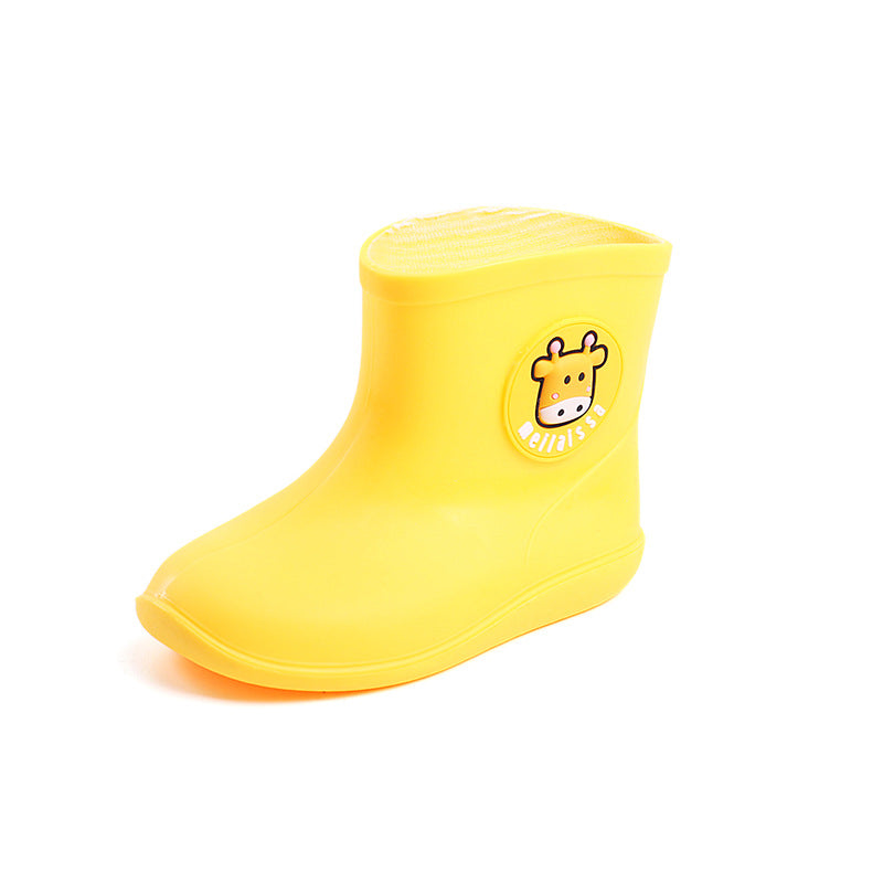 Children's Rain Boots Short Non-slip Waterproof