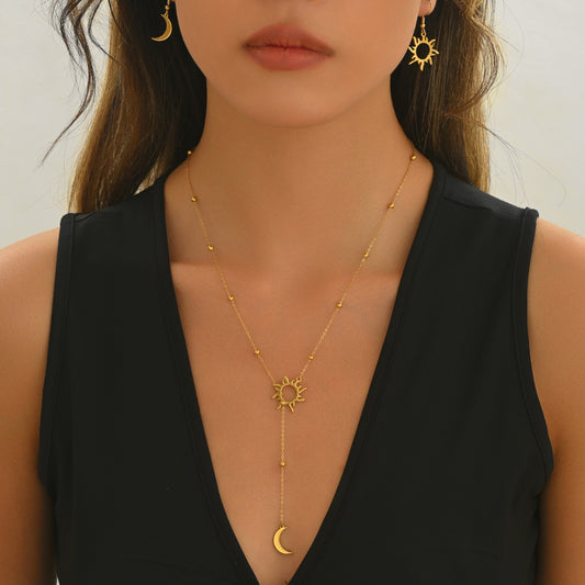 18K Minimalist Necklace Fade Luxury Gift