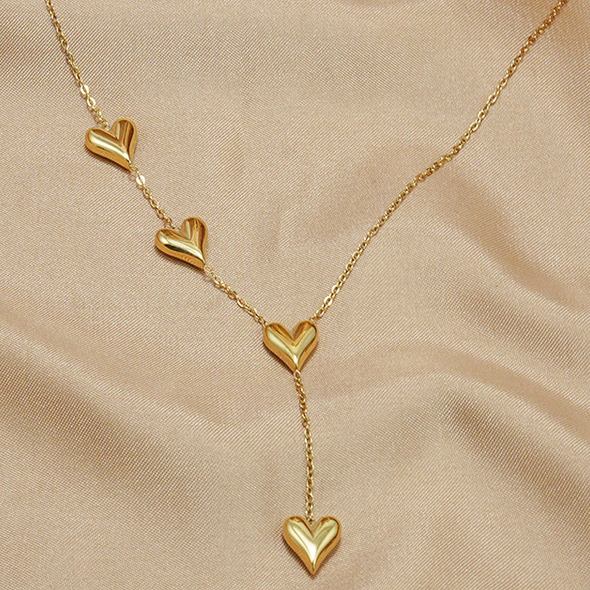 18K Gold Heart Necklace | Eco-Friendly Minimalist Gift